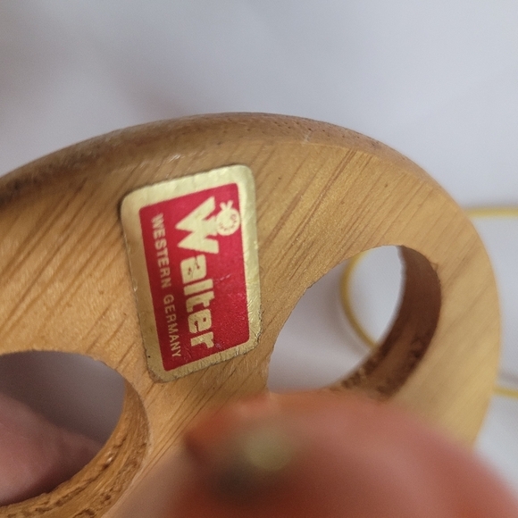 Vintage Walter West Germany Wooden Pull Toy - Picture 8 of 8